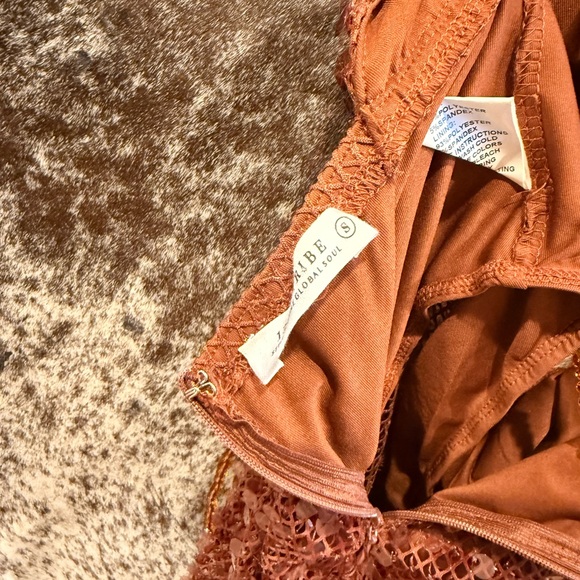 12th Tribe Sequin Bronze Backless Dress - Picture 10 of 10